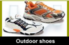 Outdoor shoes, "jogging" style 